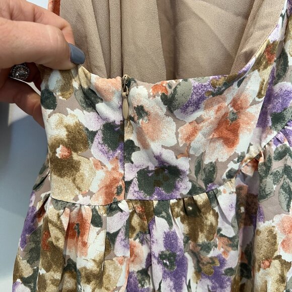 LUSH CLARA FLORAL MINI DRESS - Picture 9 of 11